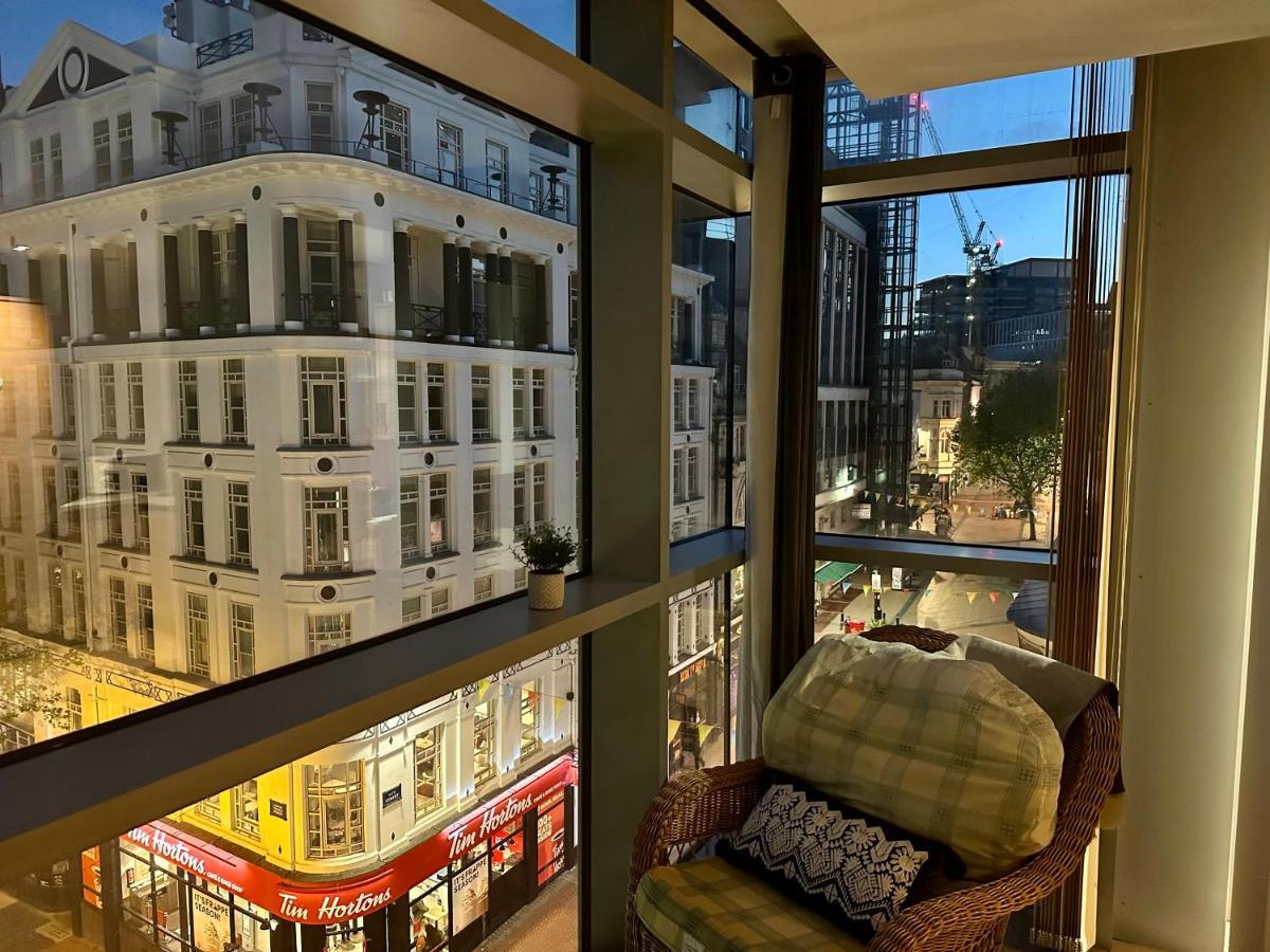 Birmingham Prime Location Stunning Apartment Floor-To-Ceiling Windows エクステリア 写真